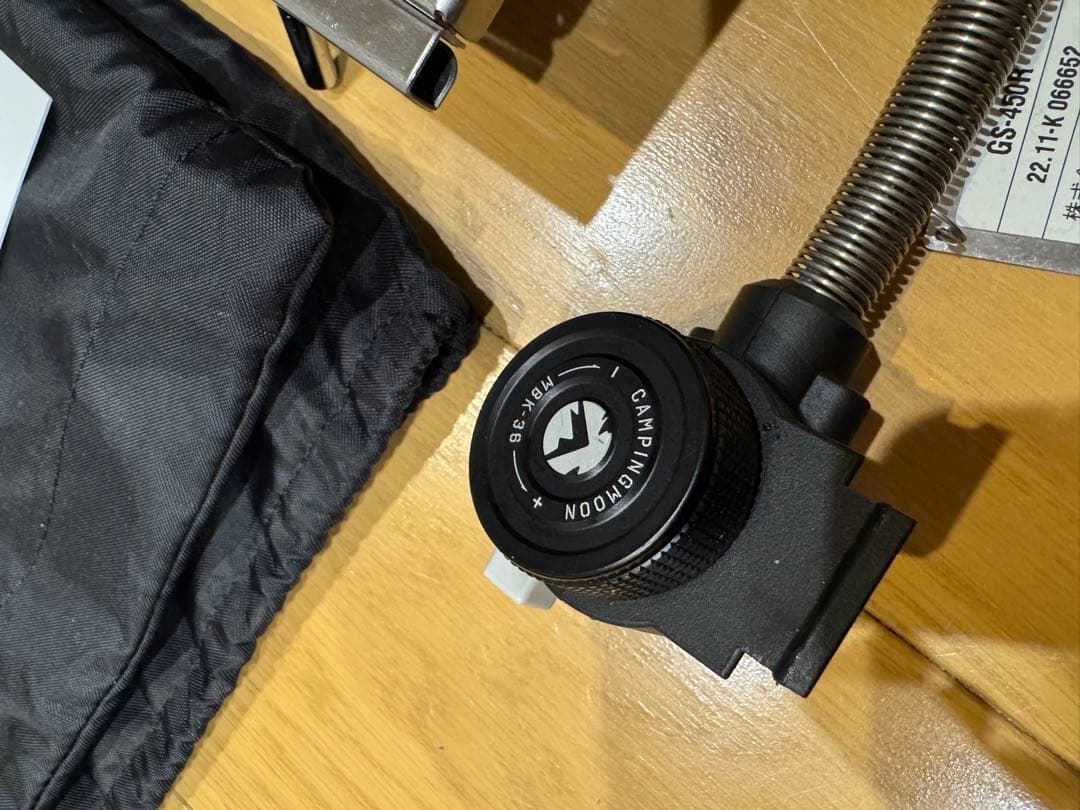 スノーピーク peak フラットバーナー GS-450R カスタム済