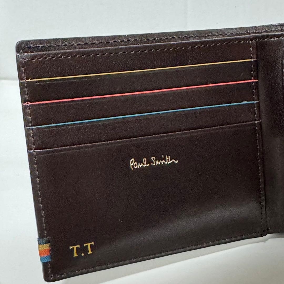 Paul Smith♡本革レザー 二つ折り財布 ポールスミス 訳あり