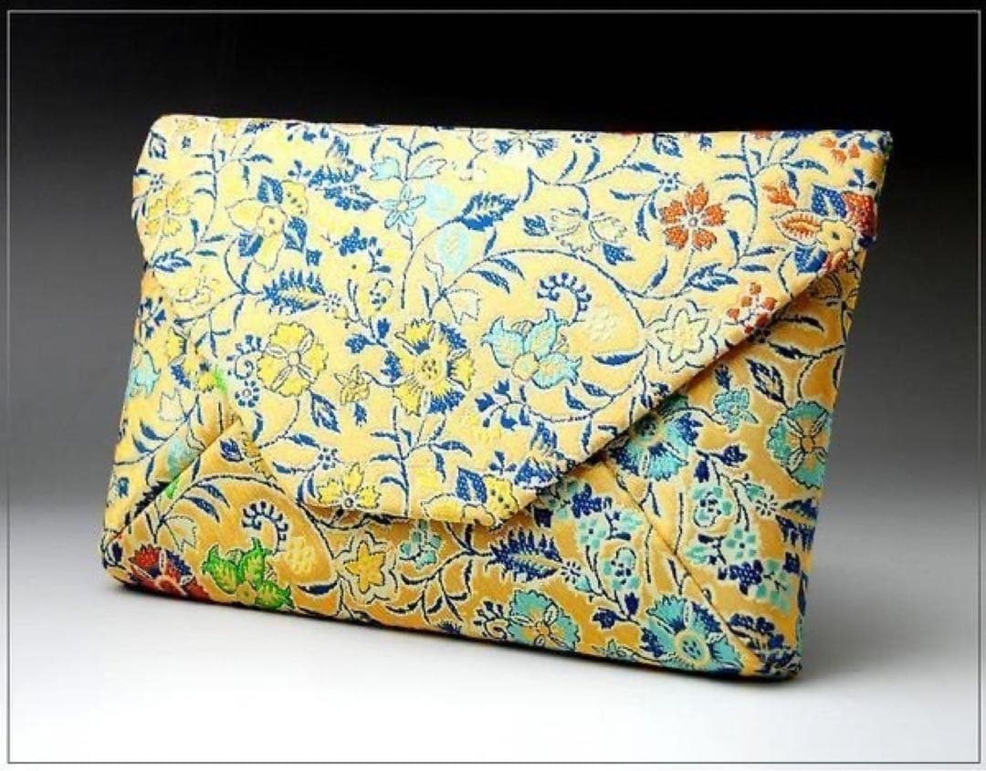 京都発　錦匠　龍村織物　/　数奇屋袋　早雲寺文台裂　⭐️【日本製】【新品】⭐️