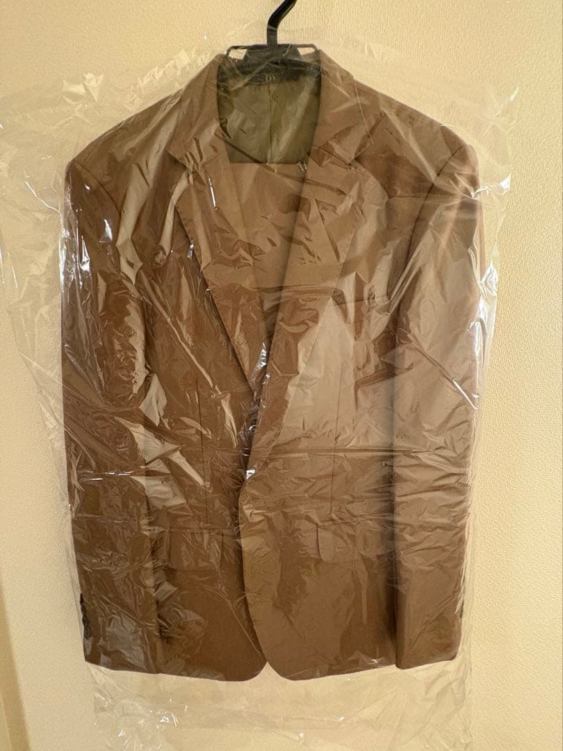 【美品】アーバンブランシュ　タキシード3点セット　ブラウン　2XL