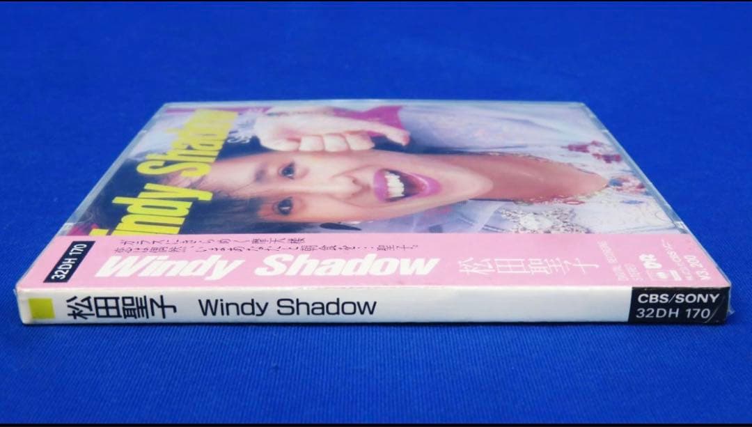 【 稀少未開封新品 】松田聖子／Windy Shadow 旧企画スリムケース仕様
