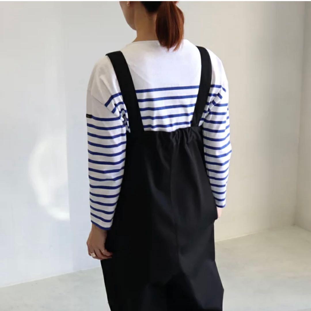 19 yarmo ヤーモ 24SS ハイライズブレーストラウザーズ　黒