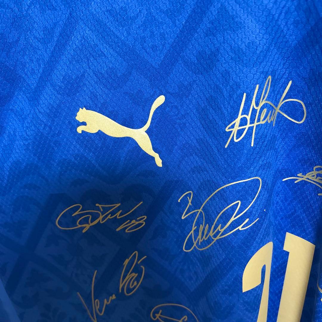 よ*よ様 サッカーユニフォーム　イタリア代表　EURO優勝記念モデル