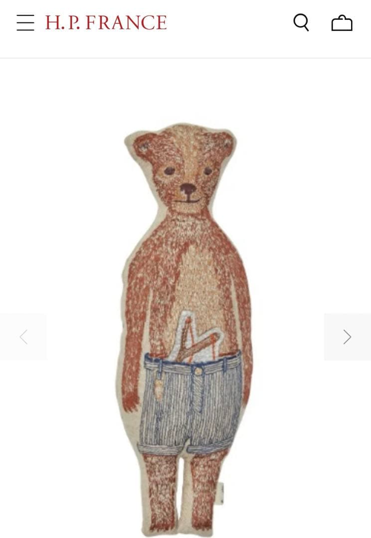 CORAL&TUSK ポケットドール　bear