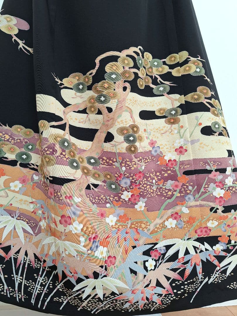 着物リメイクワンピース3683