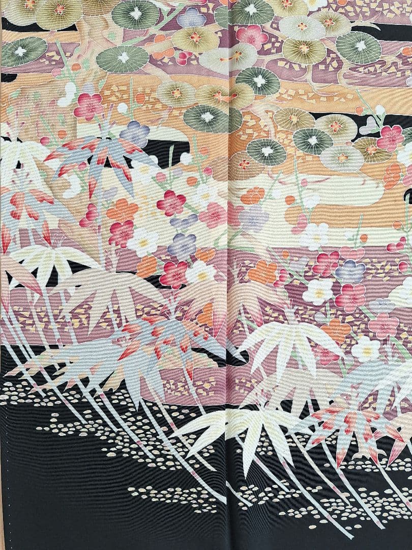 着物リメイクワンピース3683