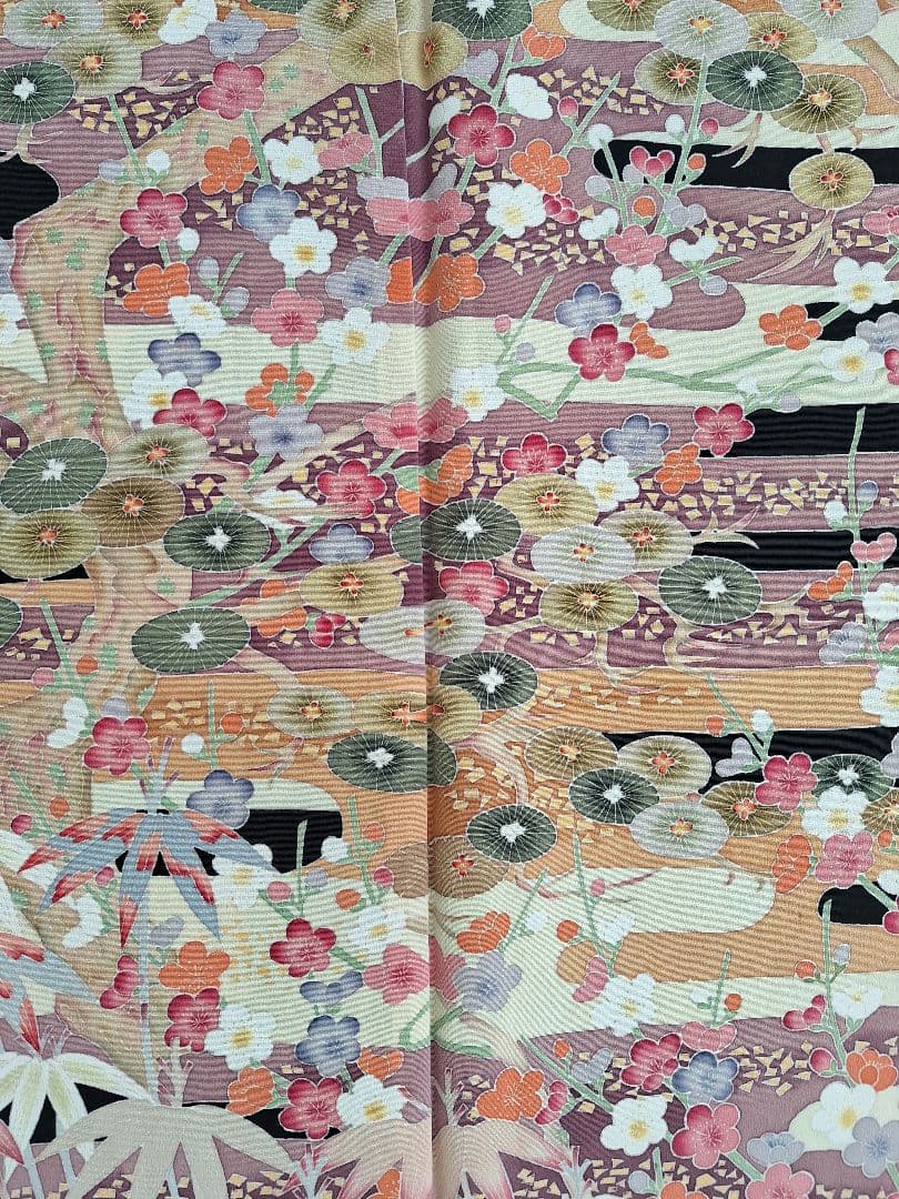 着物リメイクワンピース3683