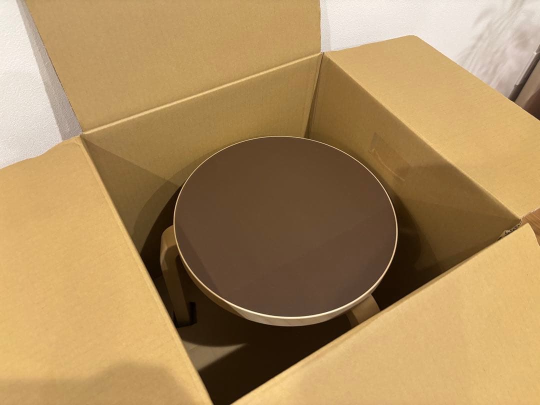 【新品】 artek スツール60 新色scope別注リノリウム エスプレッソ