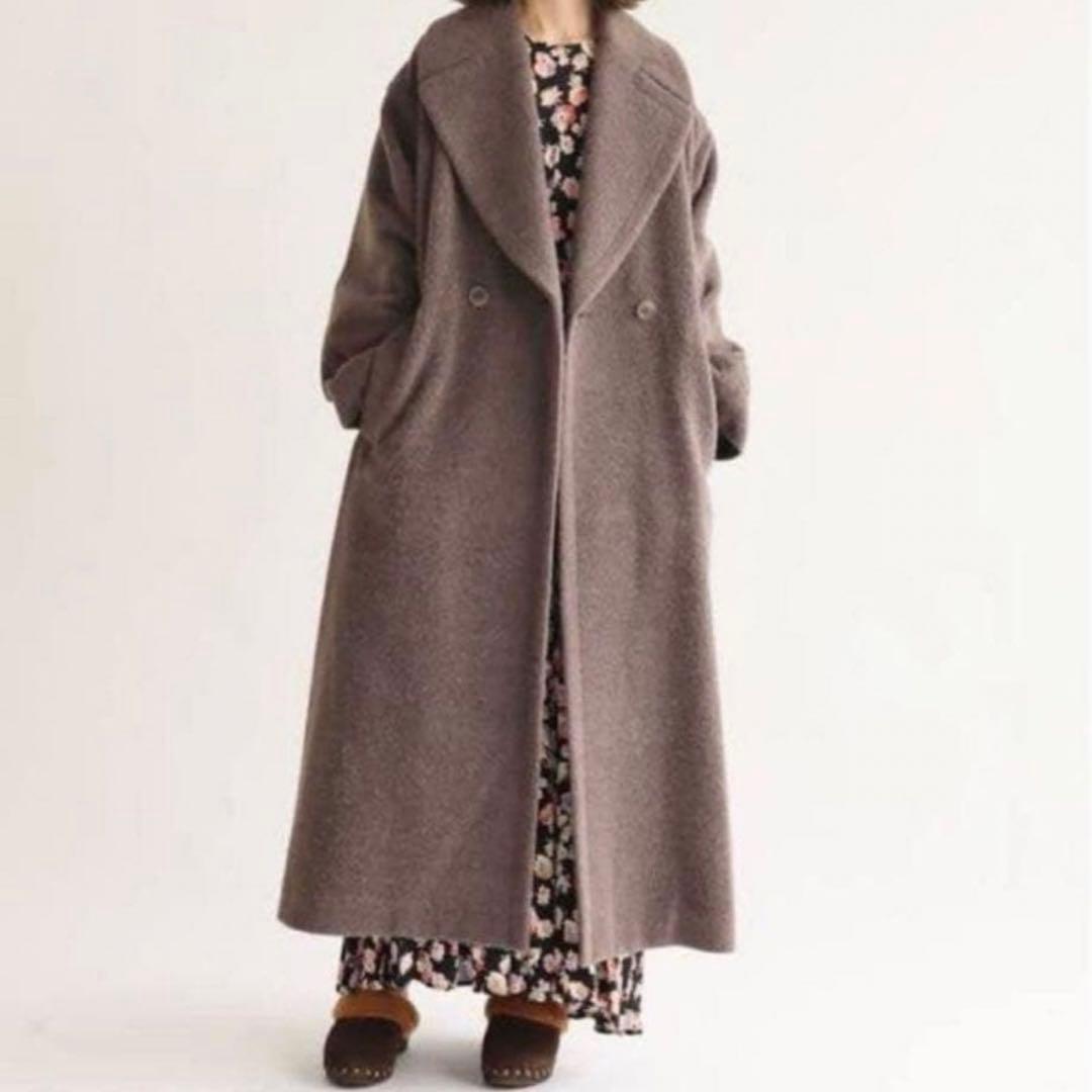 ✨美品✨ イエナ IENA チェスターコート ブラウン アルパカ ウール 大きめ
