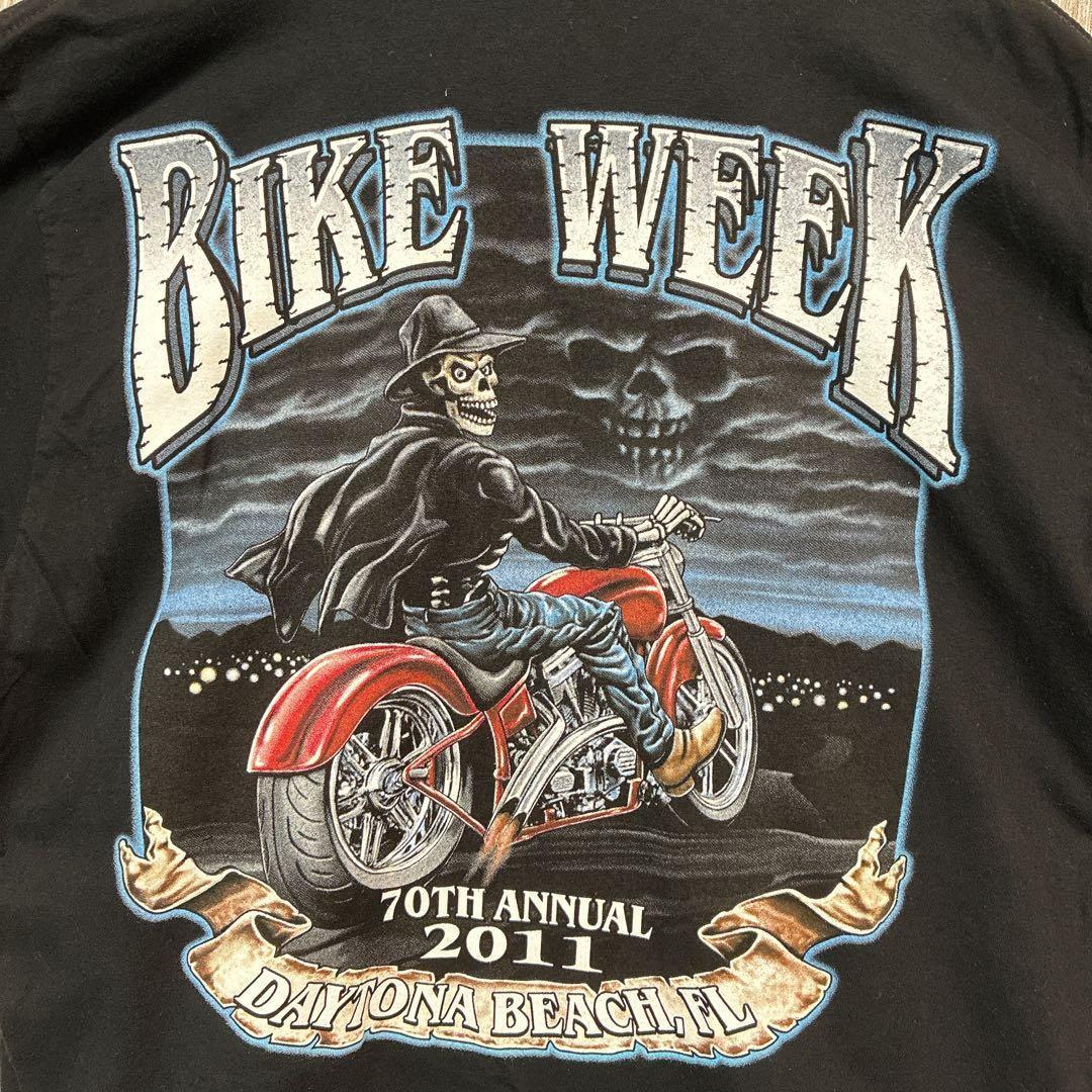 g49 レア NIKE × BIKE WEEK Tシャツ XL 2011 スカル