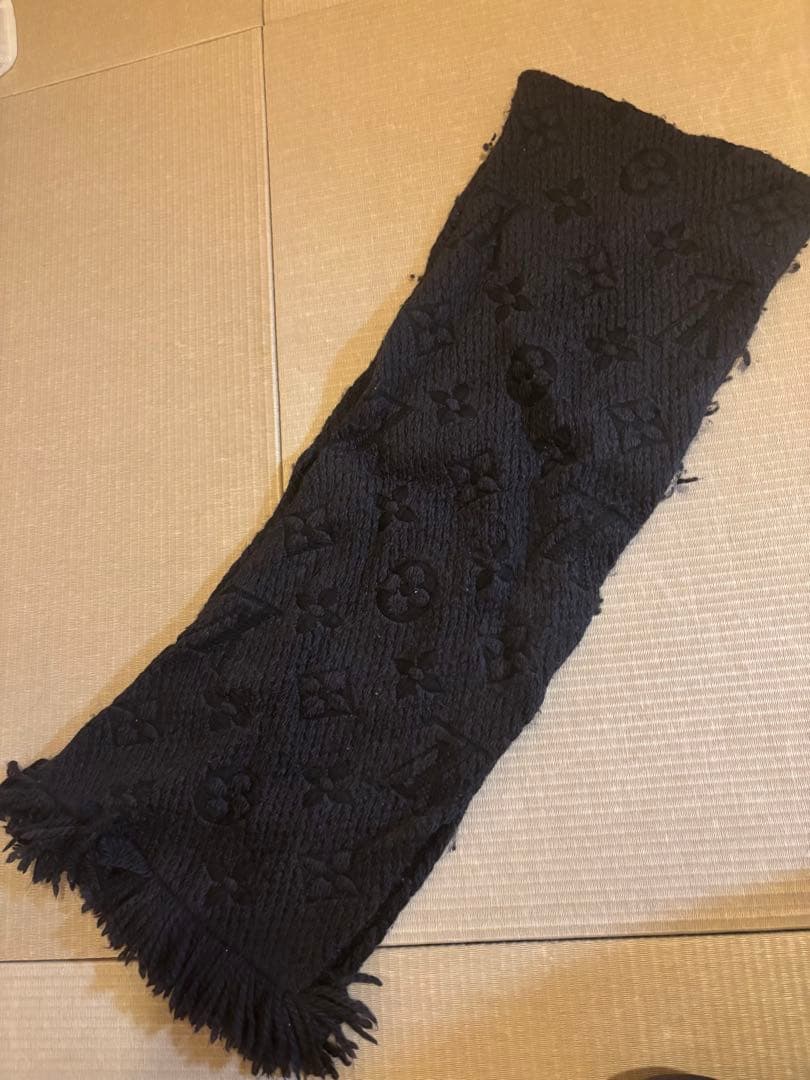 ルイヴィトン　ロゴマニア　マフラー