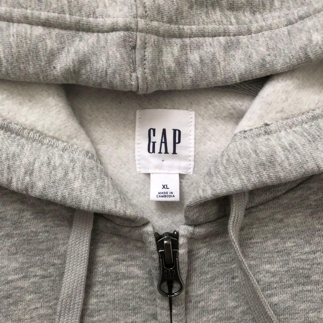 GAPロゴ フルジップパーカー(ユニセックス)