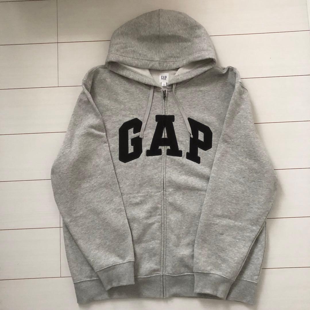 GAPロゴ フルジップパーカー(ユニセックス)