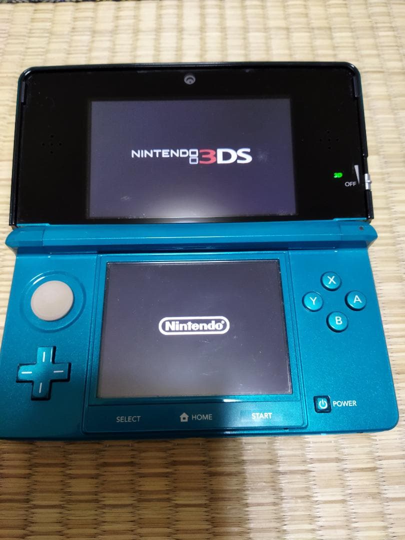 ニンテンドー 3DS　本体　動作OK箱説無し　アクアブルー