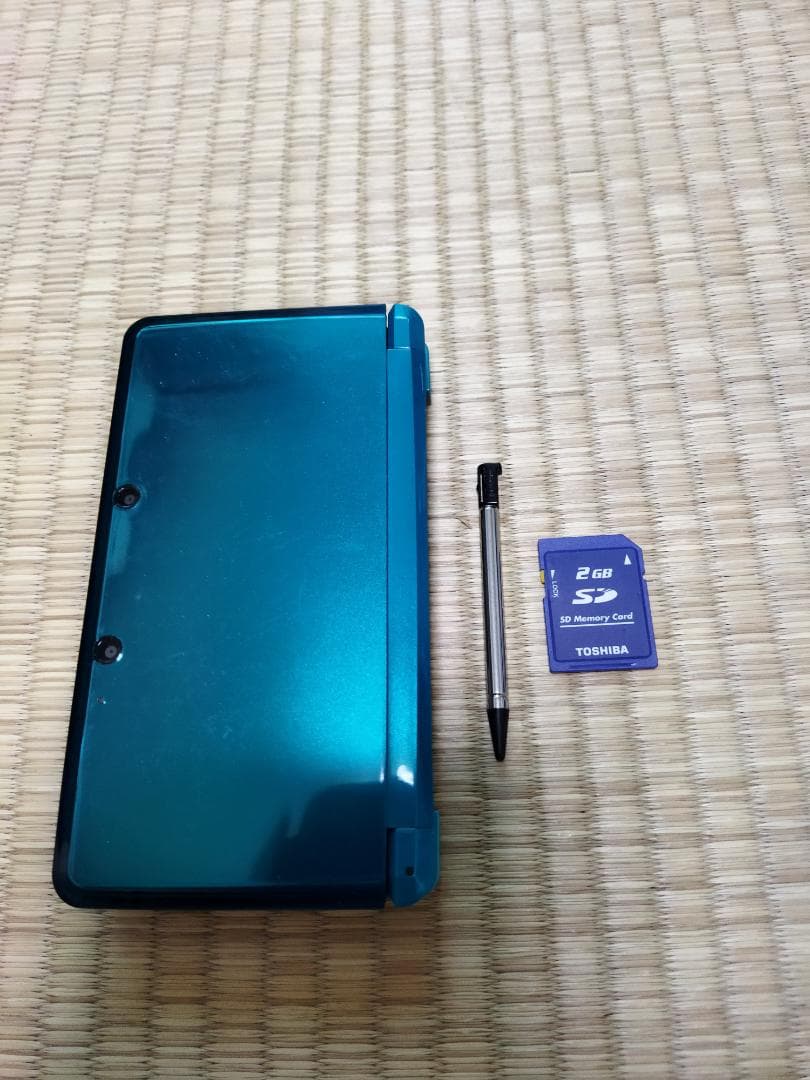 ニンテンドー 3DS　本体　動作OK箱説無し　アクアブルー