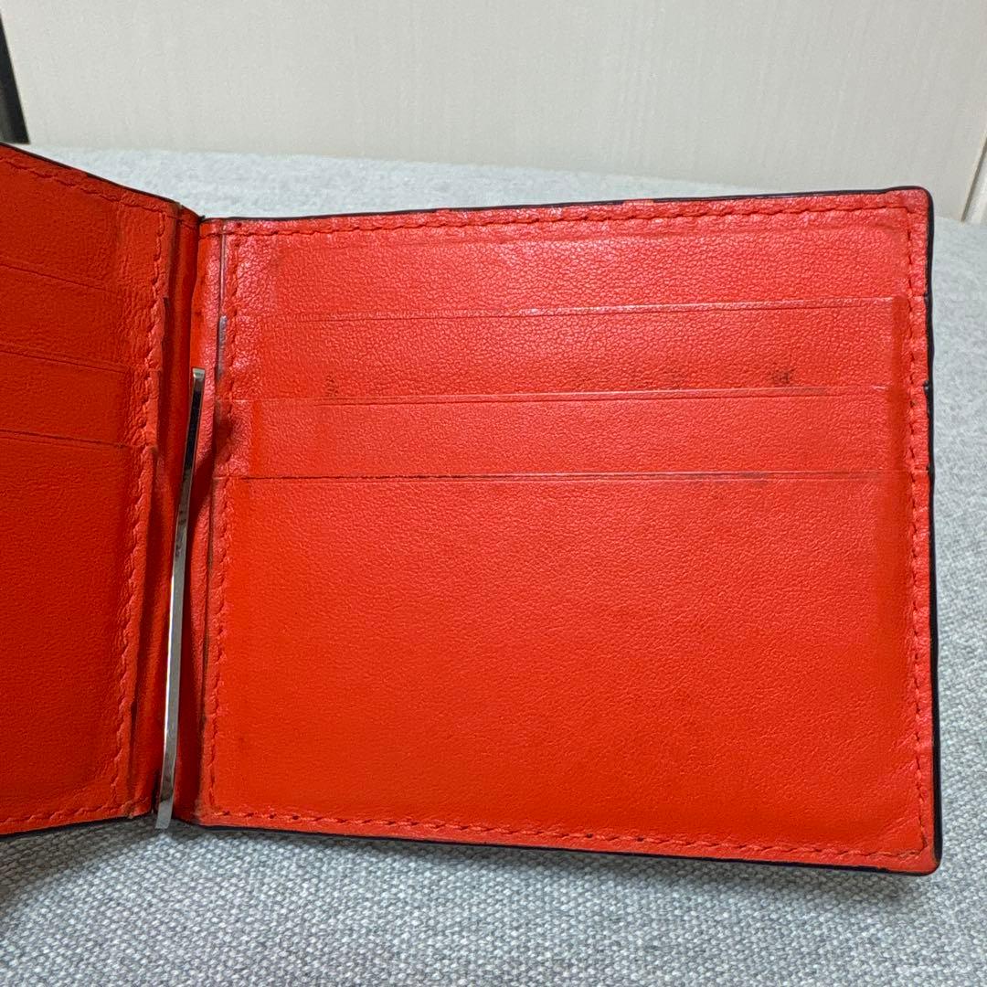 【希少カラー】ボッテガヴェネタ 二つ折り財布 マネークリップ イントレチャート