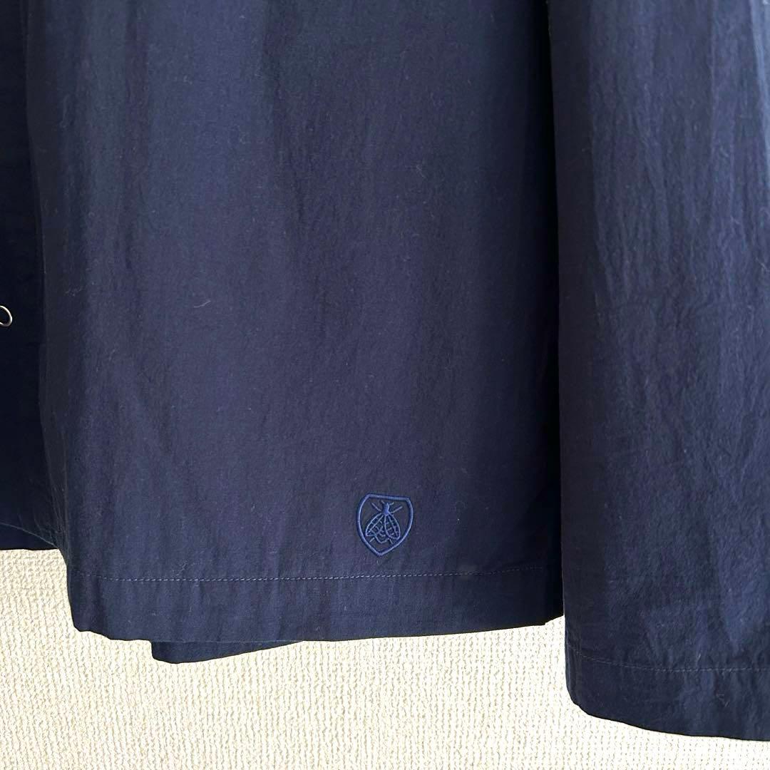 【美品】ORCIVAL オーシバル ノーカラージャケット ネイビー サイズ4