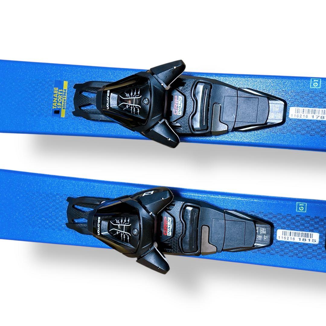 【美品】SALOMON S/MAX SHORTMAX ミッドスキー 125cm