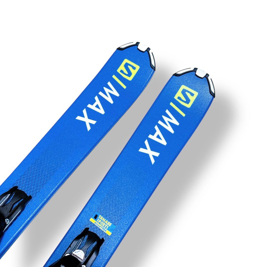 【美品】SALOMON S/MAX SHORTMAX ミッドスキー 125cm