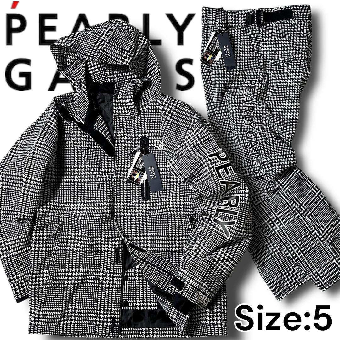 新品 パーリーゲイツ 定価10.6万 防水防風 上下セット スノーウェア L