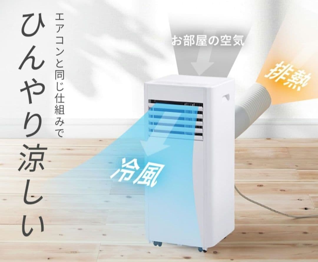 2024年製アイリスオーヤマスポットクーラー 送料込IPP-2224S窓パネル付