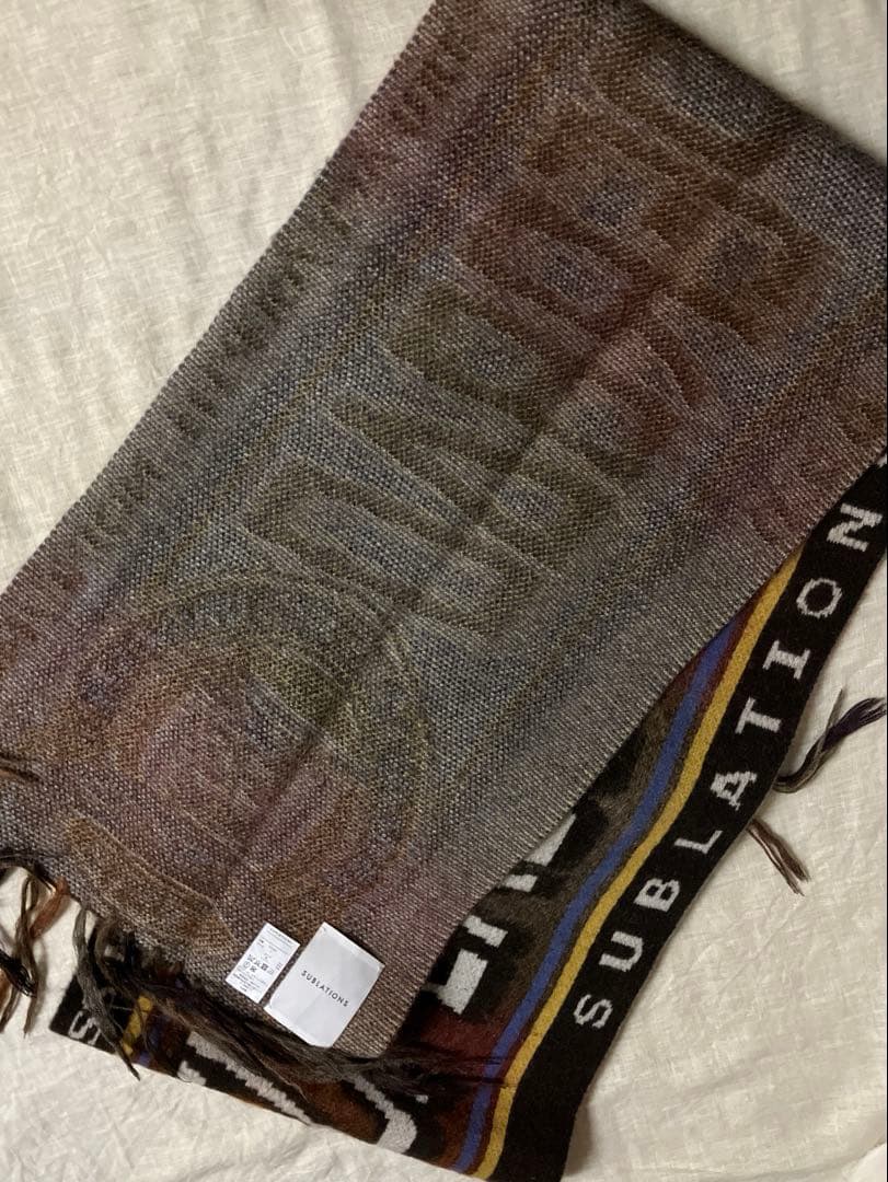 SUBLATIONS マフラー　大判