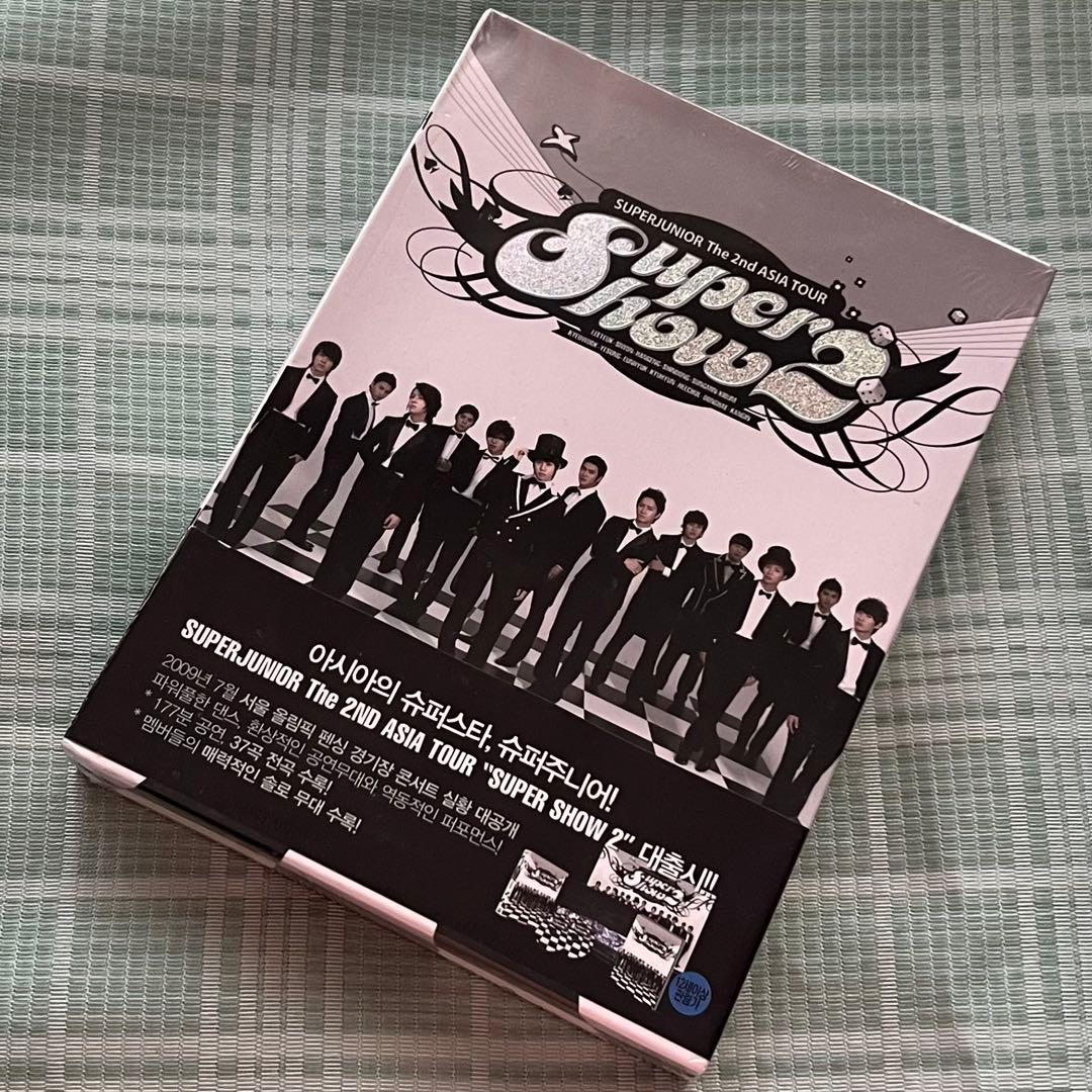 【DVD】【新品未使用未開封】SUPER SHOWスーパージュニア