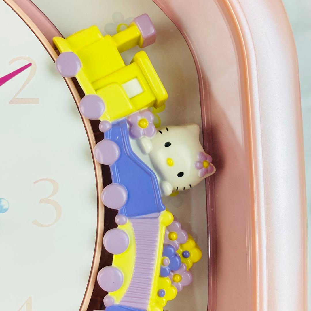 ハローキティからくり壁掛け時計　サンリオ