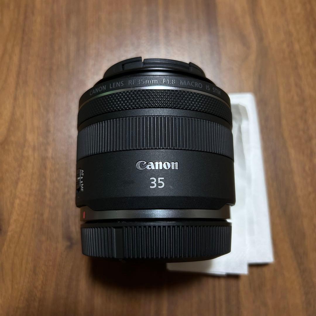 Canon RF35mm f1.8 マクロ 単焦点レンズ　キヤノン
