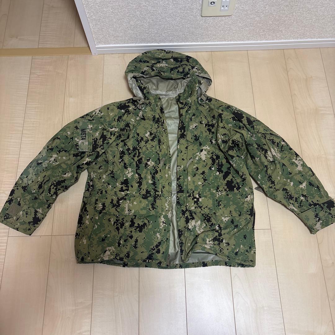 USN 米海軍 NWU パーカデジタルカモ 米軍放出品　ゴアテックス