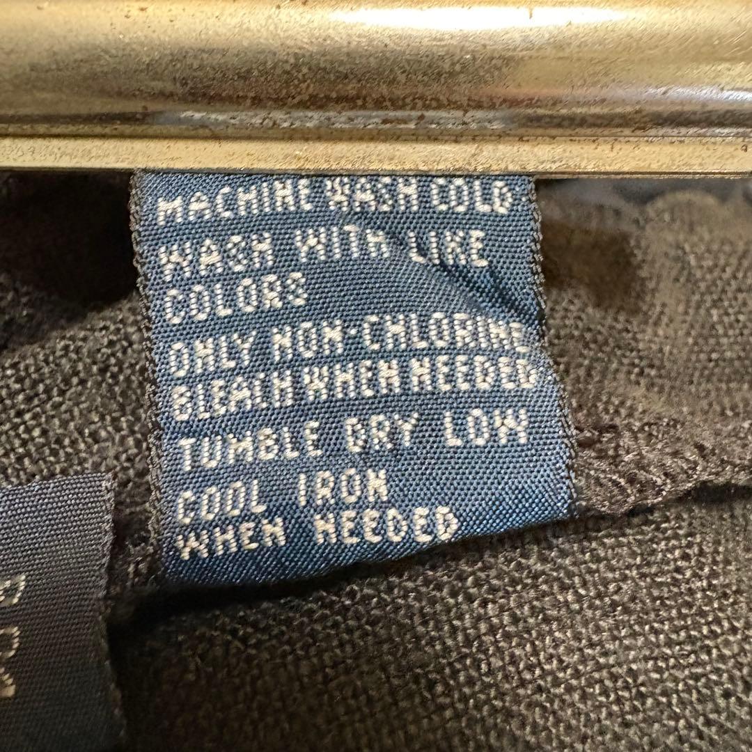 90s ポロバイラルフローレン　リネン　トラウザーズ　スラックス　38×30