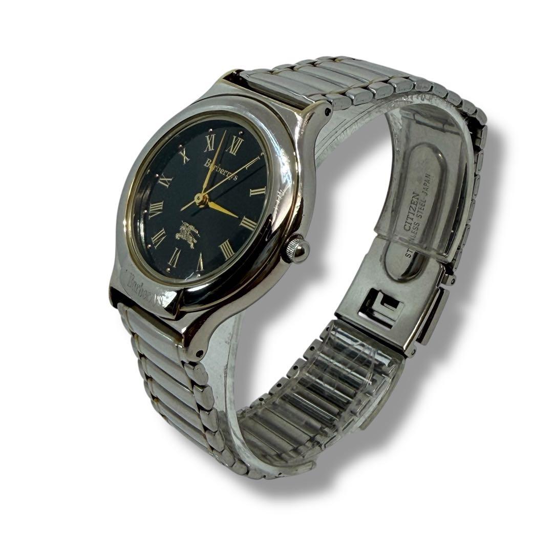 Ⴤ1386 ꕤ希少レア Burberrys バーバリー 腕時計 馬上の騎士 3針