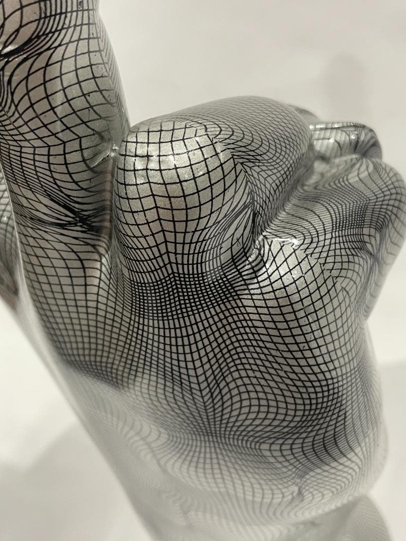 ＊廃番＊　KARE　デコハンドヴィクトリー　グレーオブジェ