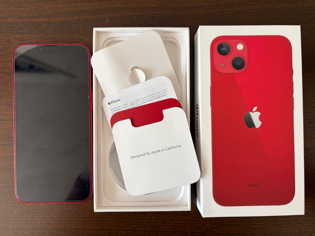 Luffy iPhone 13 PRODUCT Red 128G 画面割れ