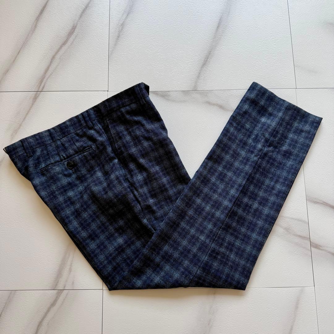 希少 美品 L相当 ETRO スーツ セットアップ ペイズリー シルク