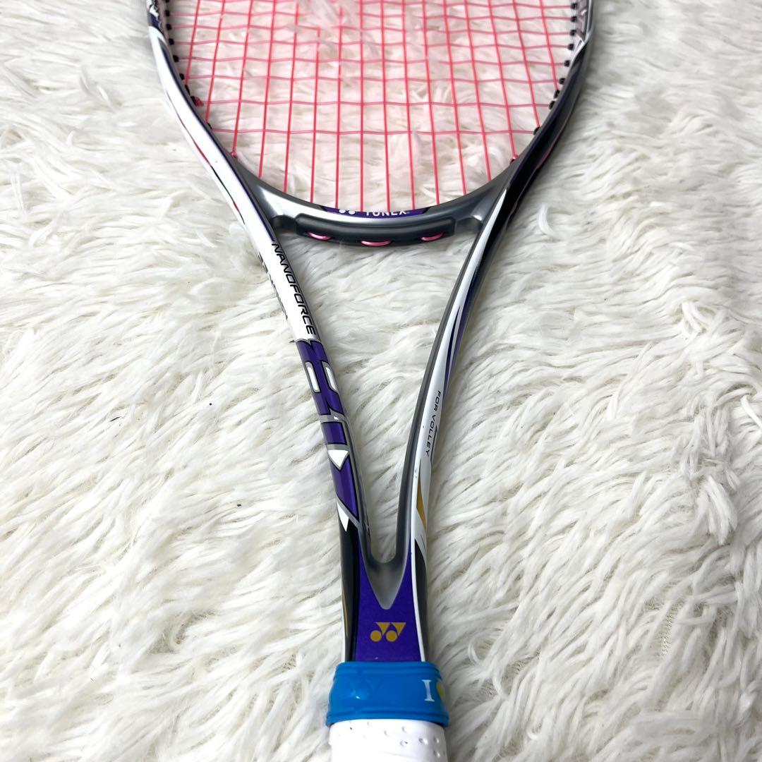 【美品】 ヨネックス ナノフォース8v REV UL1ソフトテニスラケット