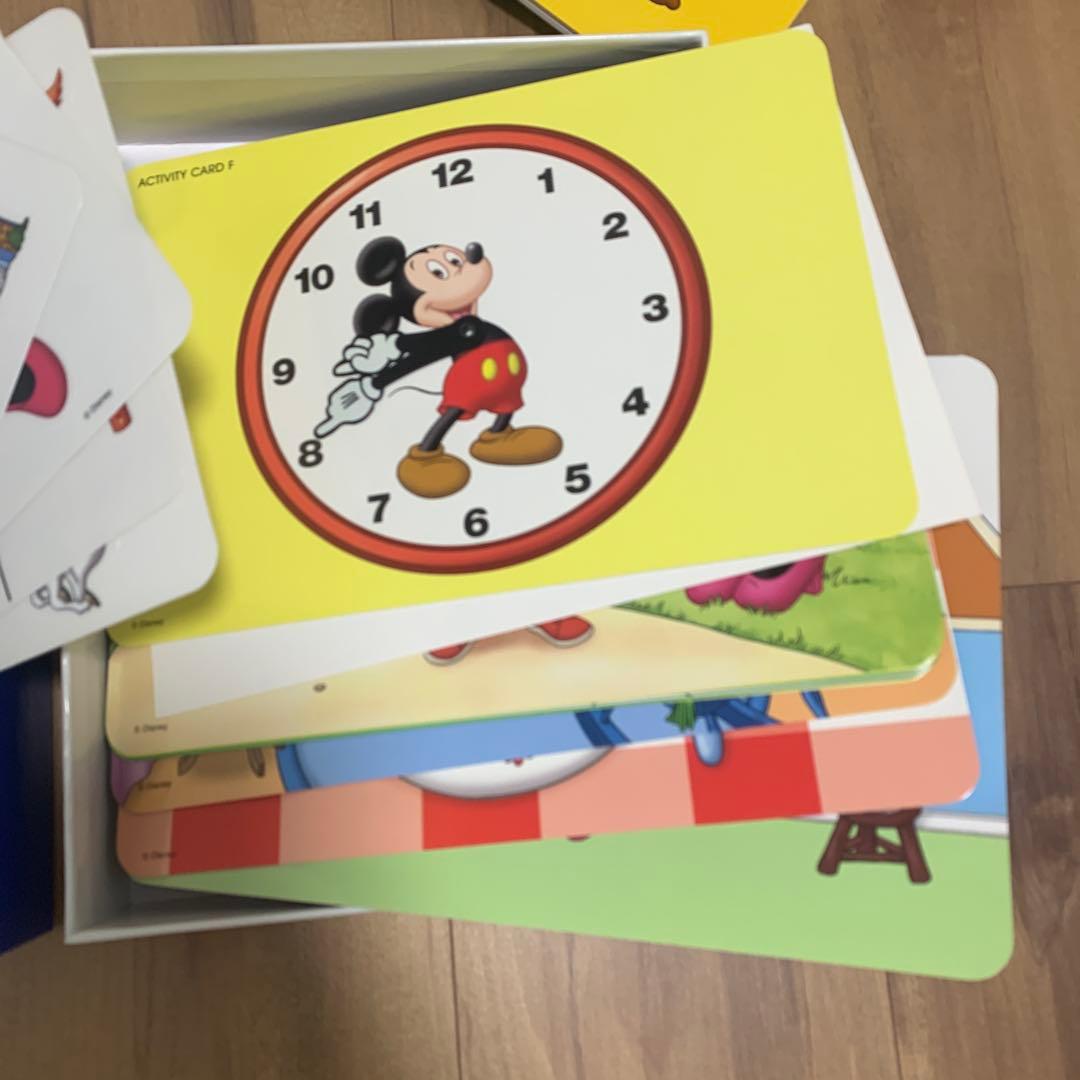 【DWE】ディズニー英語 ステップバイステップDVDプレイヤー CD他 計53点