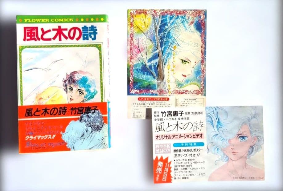 【全巻初版本】竹宮恵子「風と木の詩」全17巻　全巻セット