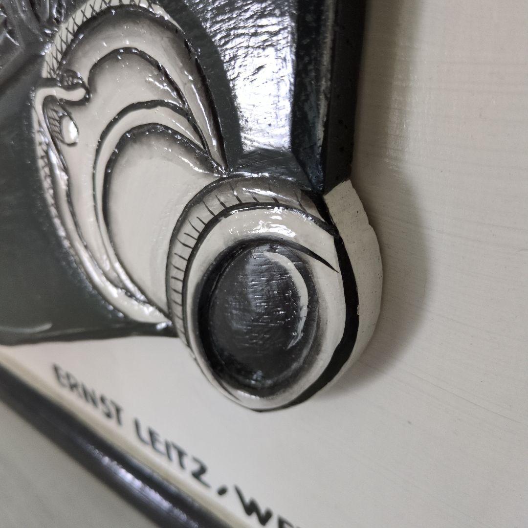 ライカ　木製パネルアート