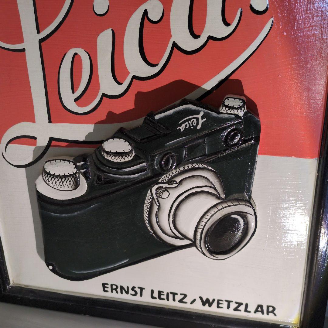 ライカ　木製パネルアート