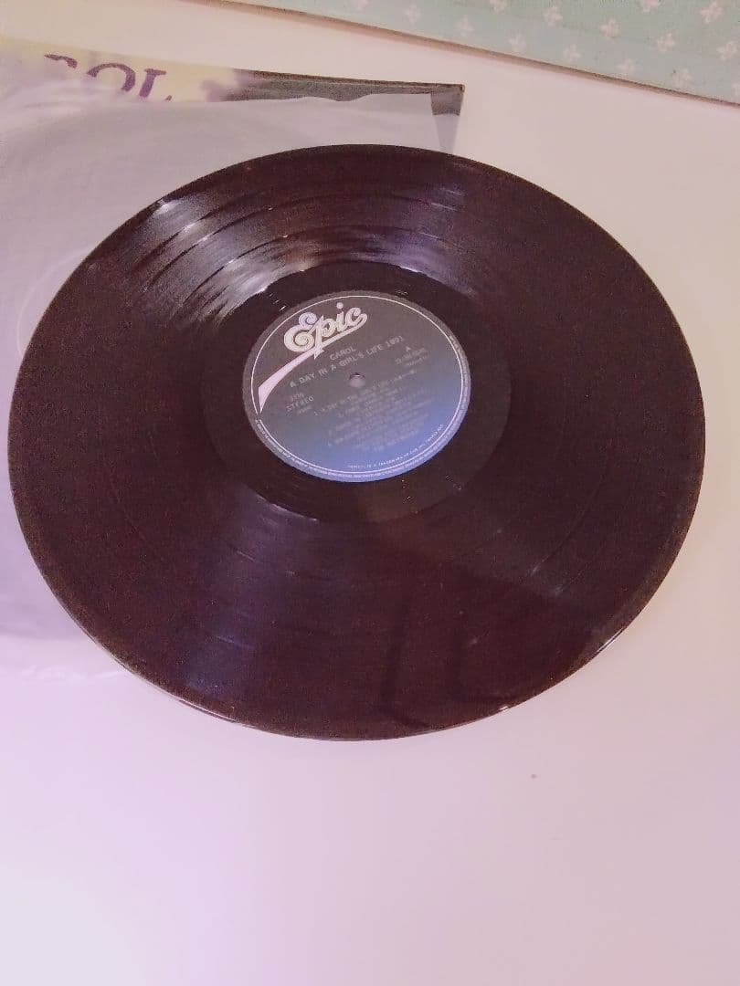 TM NETWORK CAROL LPレコード2枚組