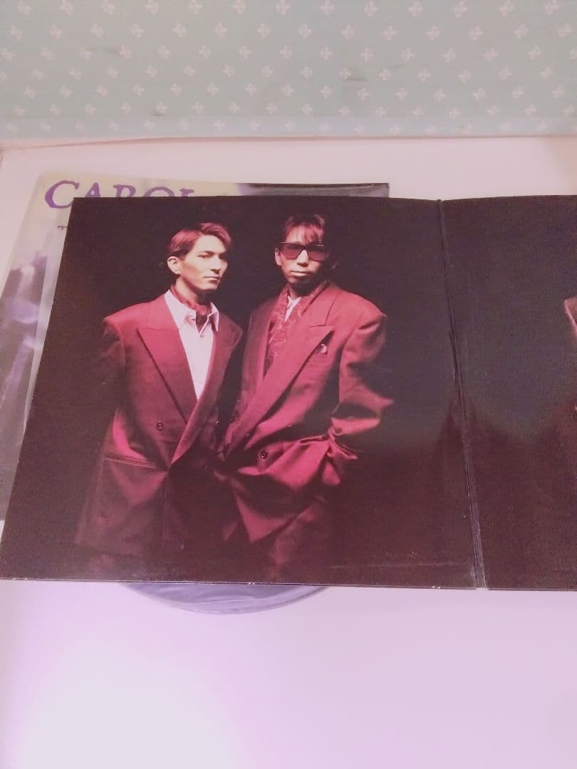 TM NETWORK CAROL LPレコード2枚組