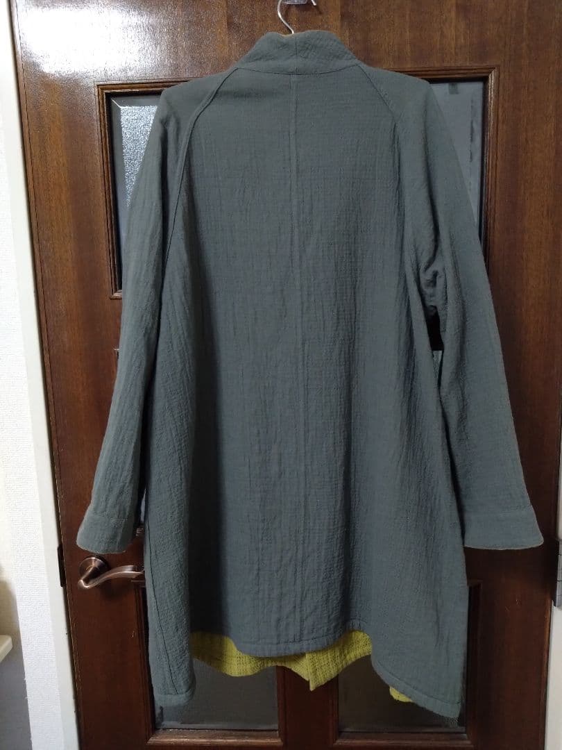 群言堂・リバーシブルコート　ミズノコート