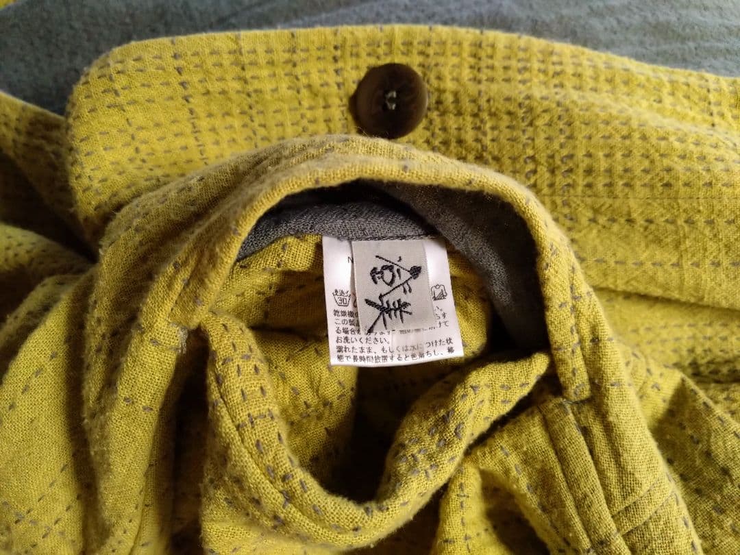 群言堂・リバーシブルコート　ミズノコート