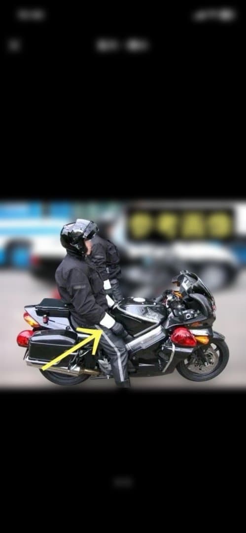 白バイ風用レザーグローブ LLサイズ 黒/白