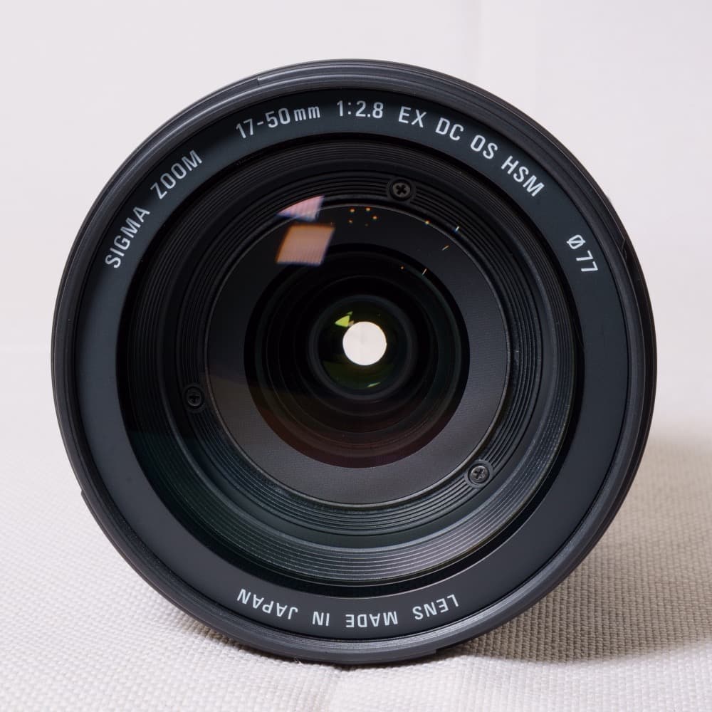 SIGMA EFマウント 17-50mm 2.8 EX DC OS HSM