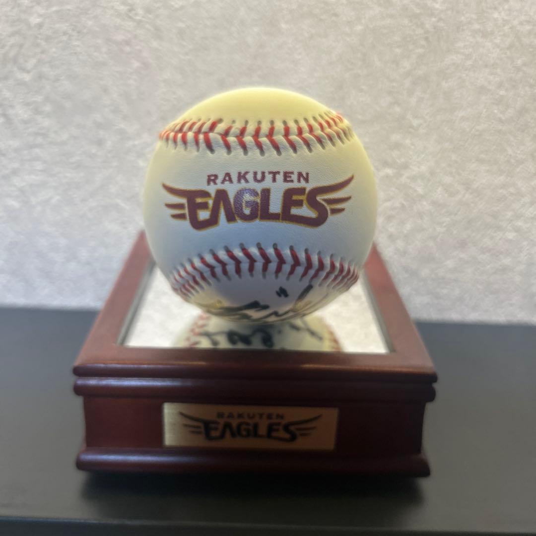 amosuさん専用　楽天イーグルス　村林選手　投入れ サインボール