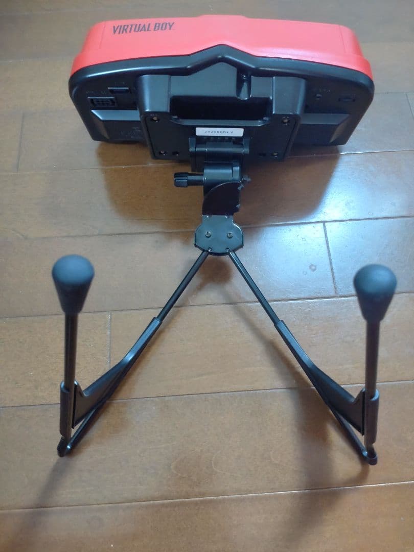 動作確認済 バーチャルボーイ ソフト付き 箱、説明あり ACアダプタ付き