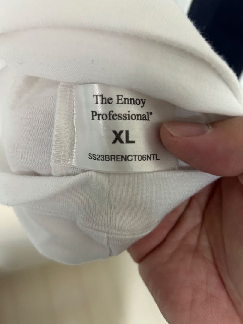 エンノイ ennoy ロンT XL 1回のみ使用