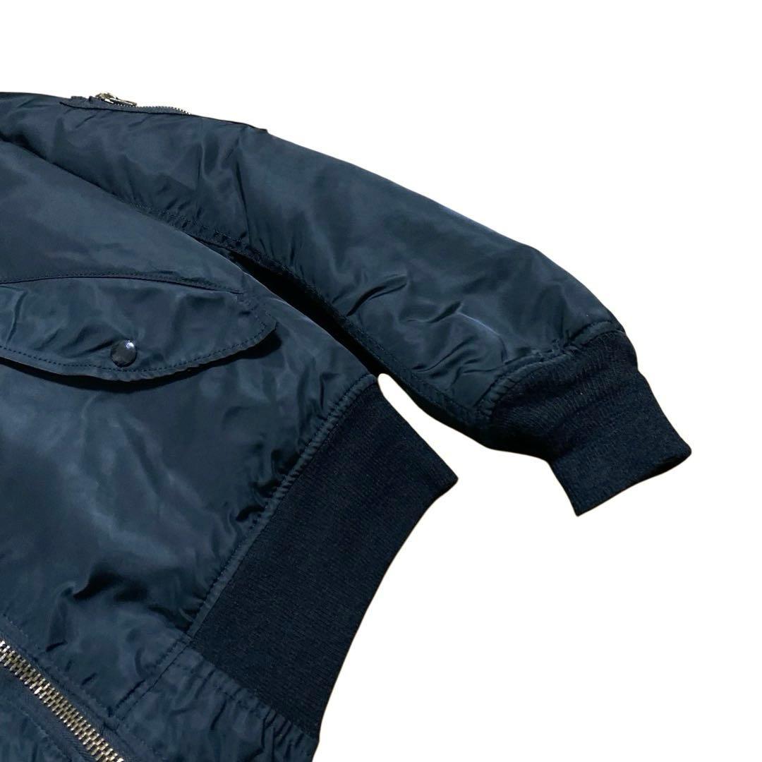 90s ALPHA INDUSTRIES MA-1 フライトジャケット ブラック